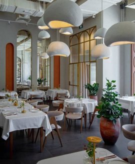 АРОЧНАЯ ПЕРЕГОРОДКА ДЛЯ РЕСТОРАНА 