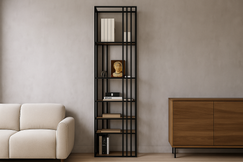 Стеллаж в тонком профиле/ узкий