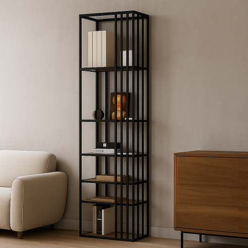 Стеллаж в тонком профиле/ узкий