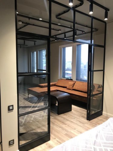 Распашная перегородка