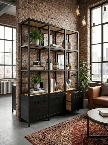 Стеллаж лофт 