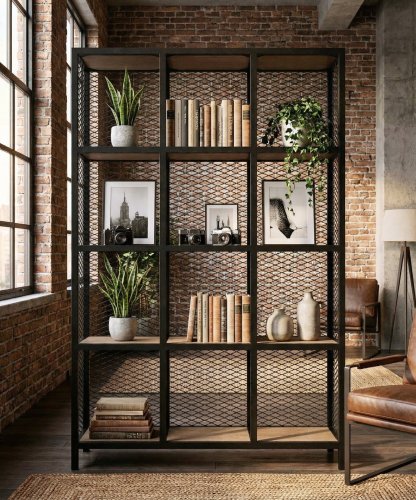 Стеллаж в стиле лофт 