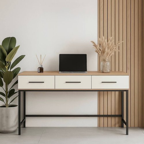 Рабочий стол с выдвижными ящиками