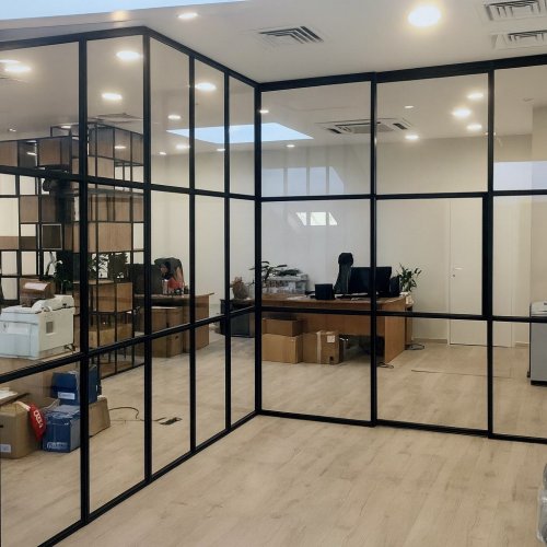 Лофт перегородки на заказ в офис