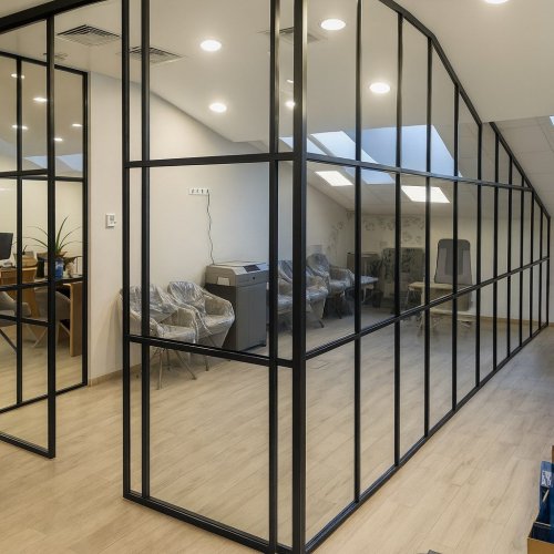 Лофт перегородки на заказ в офис