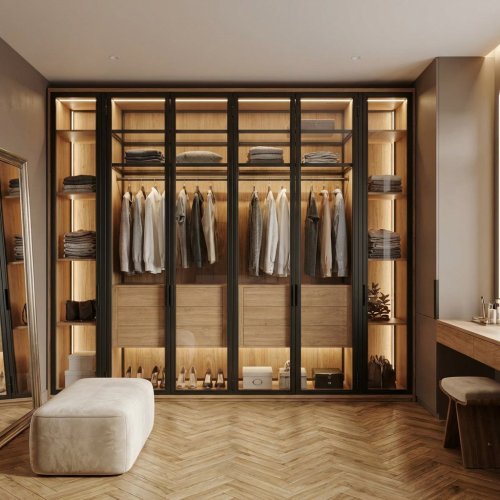 Гардеробный шкаф 