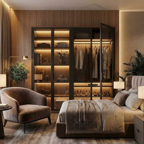 Гардеробный шкаф 