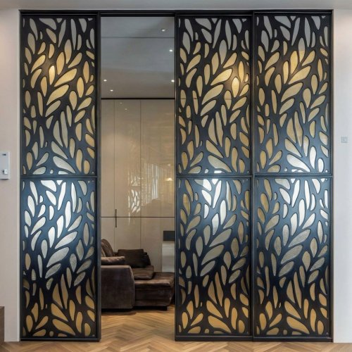 Резная межкомнатная перегородка/ рисунок IDENT N A-043